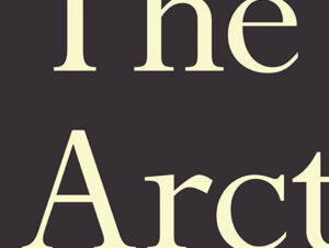 A section taken from the front cover, parts of the words "The" and "Arctic3 can be seen. Th cover is brown with cream text. What can you do?