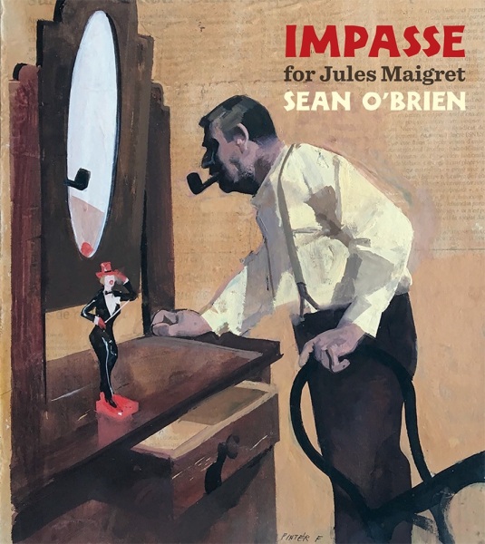 Illustration for a Maigret novel by Ferenc Pintér